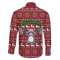 I Workout So I Can Eat Garbage Christmas Design Family Matching Mermaid Dress and Hawaiian Shirt Xmas Holiday Patterns - Wonder Print Shop