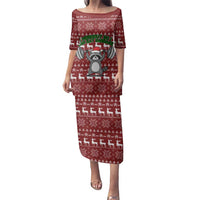 I Workout So I Can Eat Garbage Christmas Design Family Matching Puletasi and Hawaiian Shirt Xmas Holiday Patterns - Wonder Print Shop