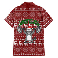I Workout So I Can Eat Garbage Christmas Design Hawaiian Shirt Xmas Holiday Patterns - Wonder Print Shop