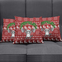 I Workout So I Can Eat Garbage Christmas Design Pillow Cover Xmas Holiday Patterns - Wonder Print Shop
