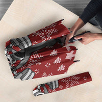 I Workout So I Can Eat Garbage Christmas Design Umbrella Xmas Holiday Patterns - Wonder Print Shop