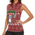 I Workout So I Can Eat Garbage Christmas Design Women Sleeveless Polo Shirt Xmas Holiday Patterns - Wonder Print Shop