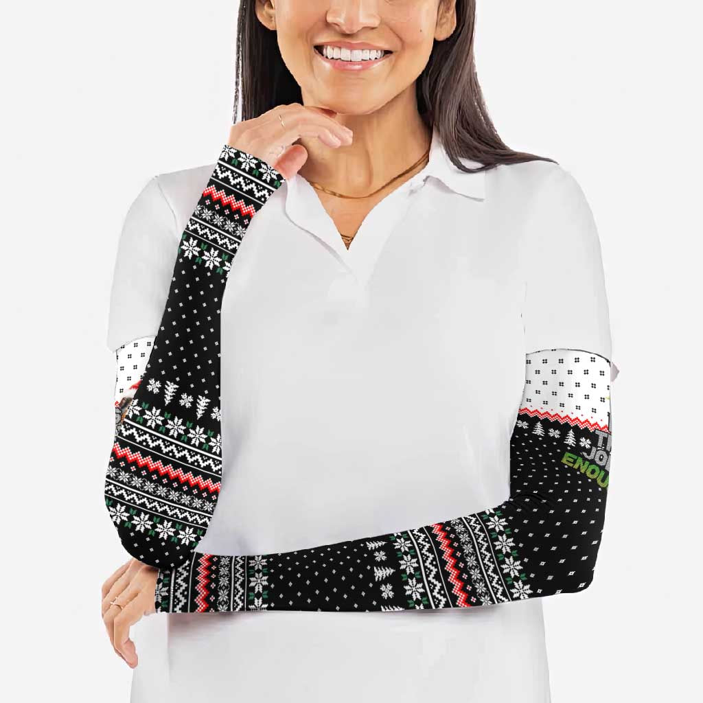 Christmas Is It Jolly Enough Guinea Pig Arm Sleeves Xmas Holiday Patterns - Wonder Print Shop