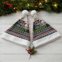 Christmas Is It Jolly Enough Guinea Pig Christmas Santa Hat Xmas Holiday Patterns - Wonder Print Shop