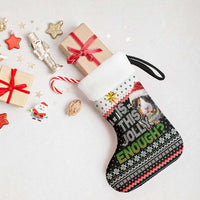 Christmas Is It Jolly Enough Guinea Pig Christmas Stocking Xmas Holiday Patterns - Wonder Print Shop
