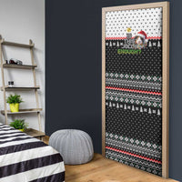Christmas Is It Jolly Enough Guinea Pig Door Cover Xmas Holiday Patterns - Wonder Print Shop