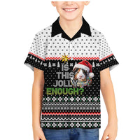 Christmas Is It Jolly Enough Guinea Pig Family Matching Mermaid Dress and Hawaiian Shirt Xmas Holiday Patterns - Wonder Print Shop