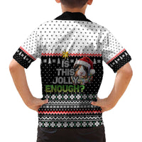 Christmas Is It Jolly Enough Guinea Pig Family Matching Off The Shoulder Long Sleeve Dress and Hawaiian Shirt Xmas Holiday Patterns - Wonder Print Shop