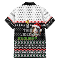 Christmas Is It Jolly Enough Guinea Pig Family Matching Off The Shoulder Long Sleeve Dress and Hawaiian Shirt Xmas Holiday Patterns - Wonder Print Shop