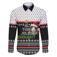 Christmas Is It Jolly Enough Guinea Pig Family Matching Puletasi and Hawaiian Shirt Xmas Holiday Patterns - Wonder Print Shop