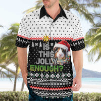 Christmas Is It Jolly Enough Guinea Pig Hawaiian Shirt Xmas Holiday Patterns - Wonder Print Shop