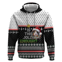 Christmas Is It Jolly Enough Guinea Pig Hoodie Xmas Holiday Patterns - Wonder Print Shop