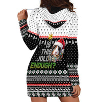 Christmas Is It Jolly Enough Guinea Pig Hoodie Dress Xmas Holiday Patterns - Wonder Print Shop