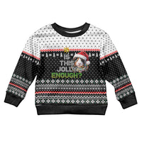 Christmas Is It Jolly Enough Guinea Pig Kid Ugly Christmas Sweater Xmas Holiday Patterns - Wonder Print Shop