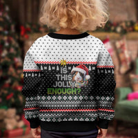 Christmas Is It Jolly Enough Guinea Pig Kid Ugly Christmas Sweater Xmas Holiday Patterns - Wonder Print Shop