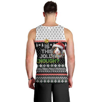 Christmas Is It Jolly Enough Guinea Pig Men Tank Top Xmas Holiday Patterns - Wonder Print Shop