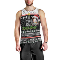 Christmas Is It Jolly Enough Guinea Pig Men Tank Top Xmas Holiday Patterns - Wonder Print Shop