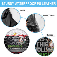Christmas Is It Jolly Enough Guinea Pig Spare Tire Cover Xmas Holiday Patterns - Wonder Print Shop
