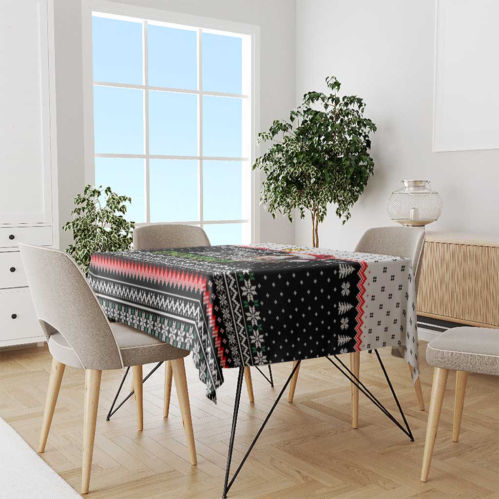 Christmas Is It Jolly Enough Guinea Pig Tablecloth Xmas Holiday Patterns - Wonder Print Shop