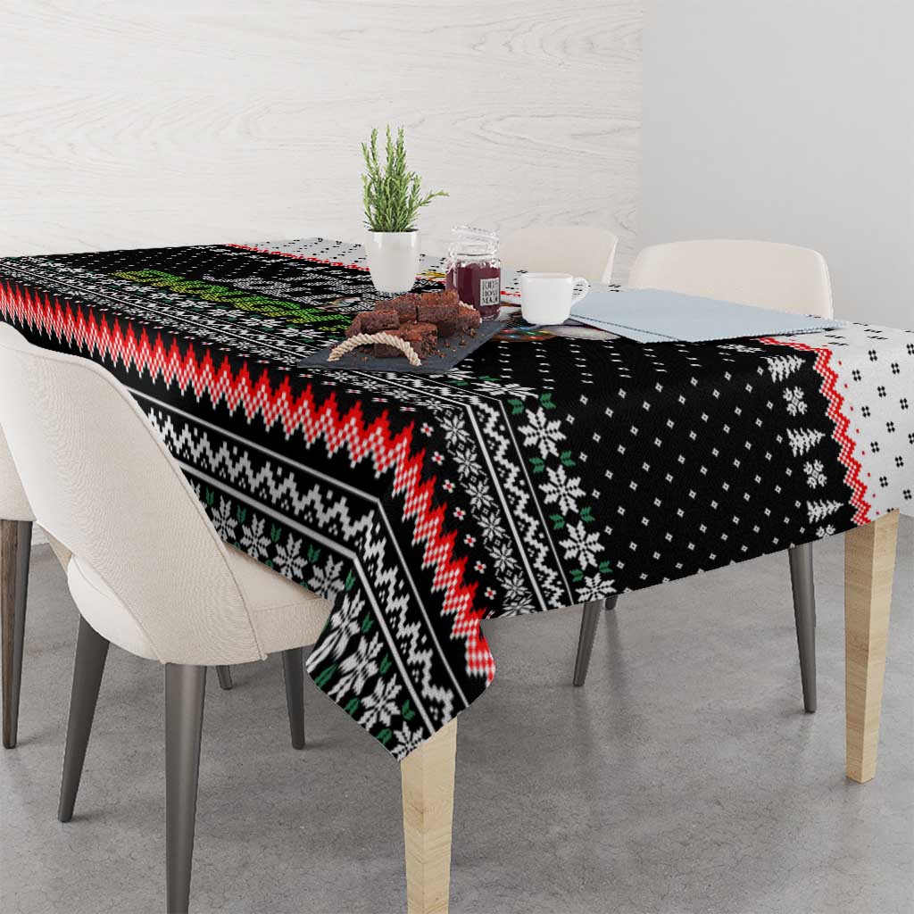 Christmas Is It Jolly Enough Guinea Pig Tablecloth Xmas Holiday Patterns - Wonder Print Shop