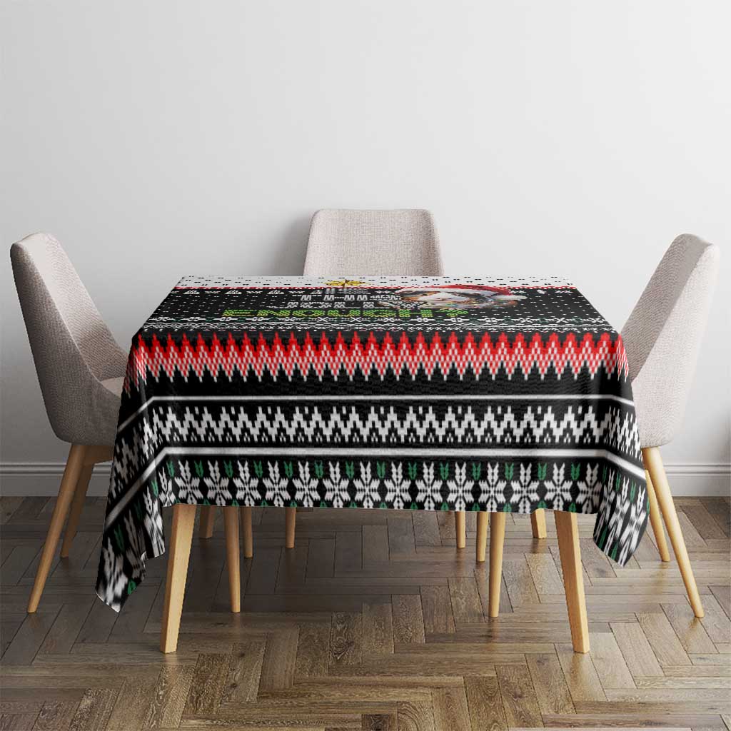 Christmas Is It Jolly Enough Guinea Pig Tablecloth Xmas Holiday Patterns - Wonder Print Shop