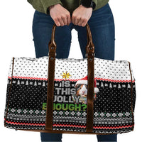 Christmas Is It Jolly Enough Guinea Pig Travel Bag Xmas Holiday Patterns - Wonder Print Shop