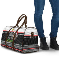 Christmas Is It Jolly Enough Guinea Pig Travel Bag Xmas Holiday Patterns - Wonder Print Shop