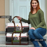 Christmas Is It Jolly Enough Guinea Pig Travel Bag Xmas Holiday Patterns - Wonder Print Shop