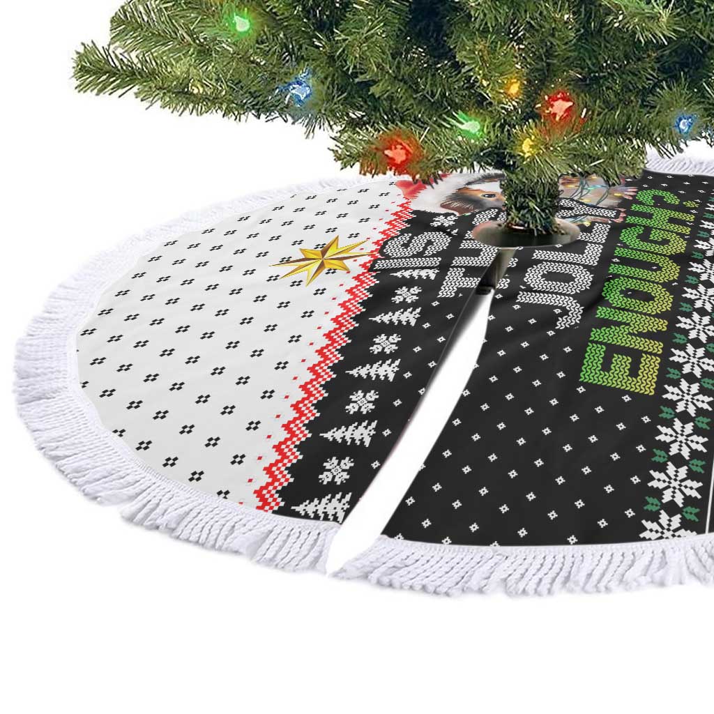 Christmas Is It Jolly Enough Guinea Pig Tree Skirt Xmas Holiday Patterns - Wonder Print Shop