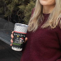 Christmas Is It Jolly Enough Guinea Pig Tumbler Cup Xmas Holiday Patterns - Wonder Print Shop