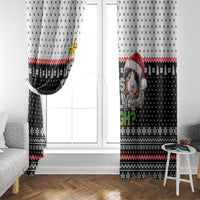 Christmas Is It Jolly Enough Guinea Pig Window Curtain Xmas Holiday Patterns - Wonder Print Shop