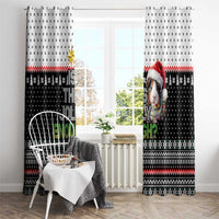 Christmas Is It Jolly Enough Guinea Pig Window Curtain Xmas Holiday Patterns - Wonder Print Shop