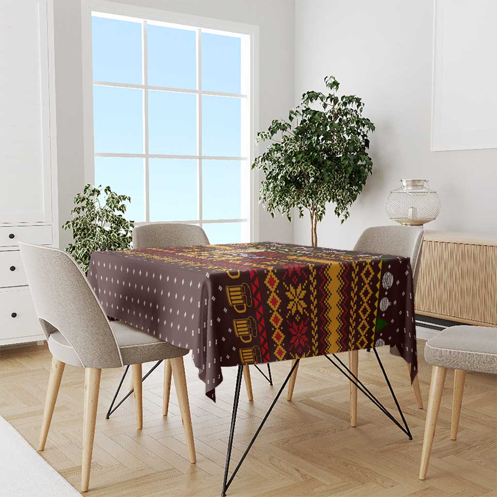 Christmas Its The Most Wonderful Time For A Beer Tablecloth Xmas Holiday Patterns - Wonder Print Shop