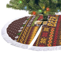 Christmas Its The Most Wonderful Time For A Beer Tree Skirt Xmas Holiday Patterns - Wonder Print Shop