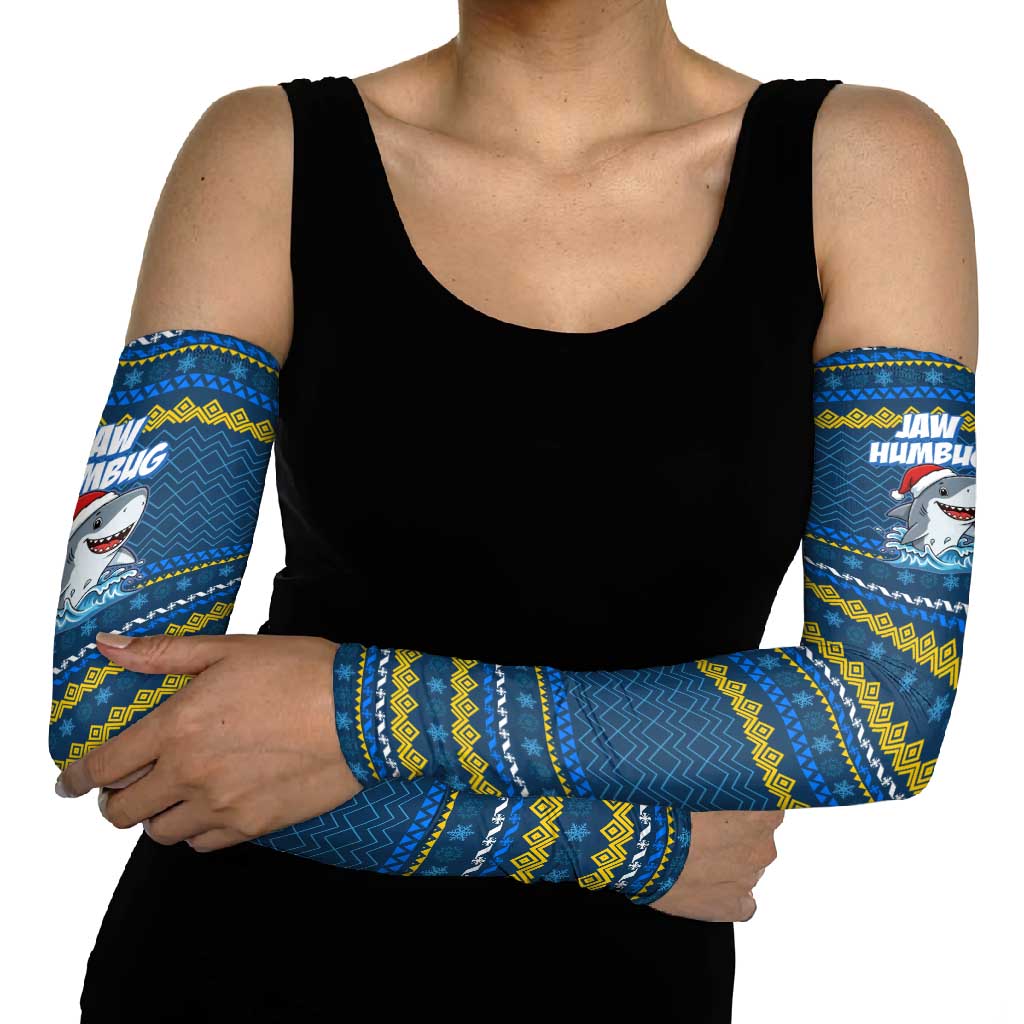 Christmas Jaw Humbug Arm Sleeves Xmas Holiday Patterns - Wonder Print Shop