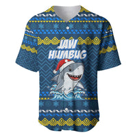 Christmas Jaw Humbug Baseball Jersey Xmas Holiday Patterns - Wonder Print Shop