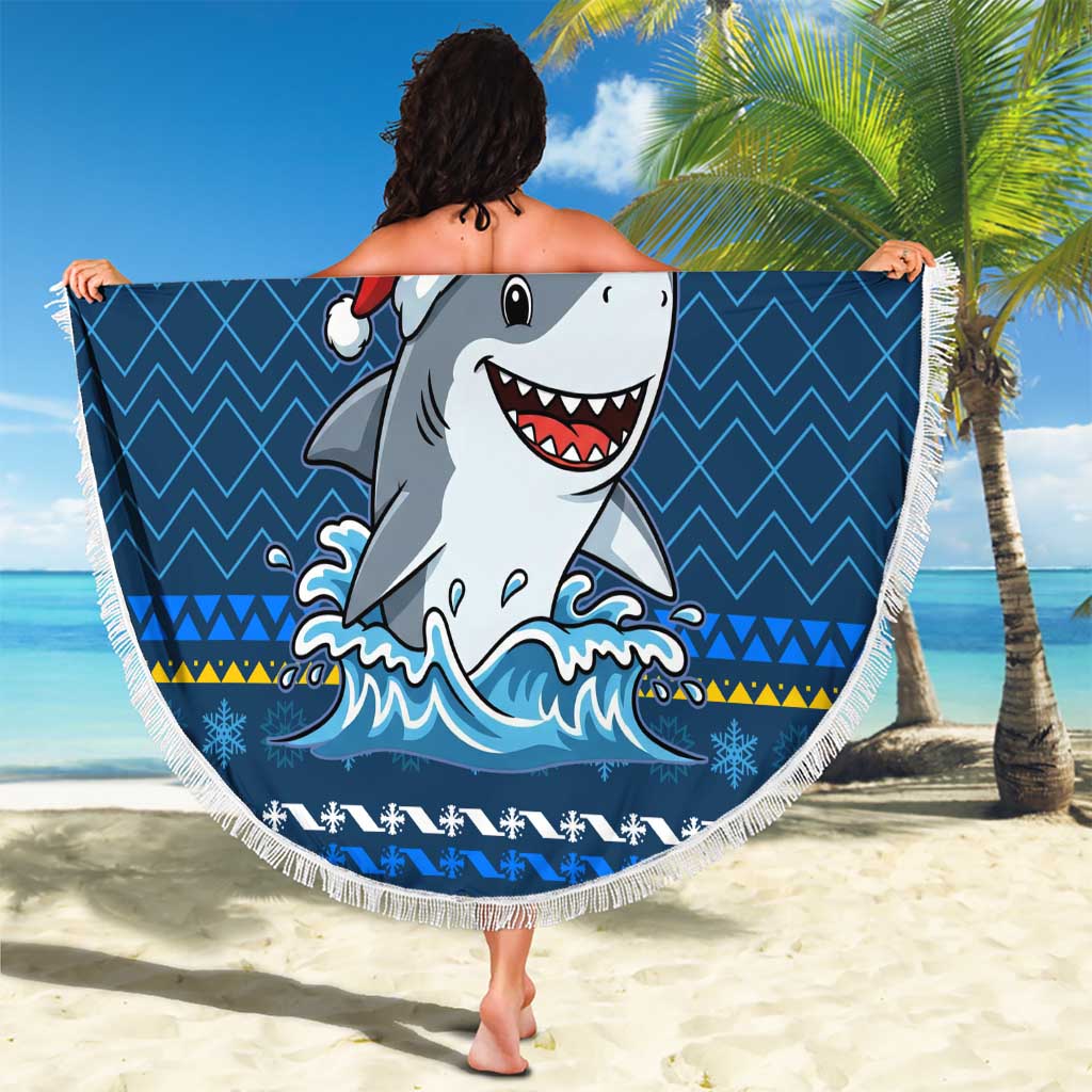 Christmas Jaw Humbug Beach Blanket Xmas Holiday Patterns - Wonder Print Shop