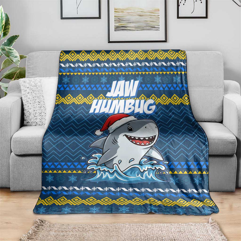 Christmas Jaw Humbug Blanket Xmas Holiday Patterns - Wonder Print Shop