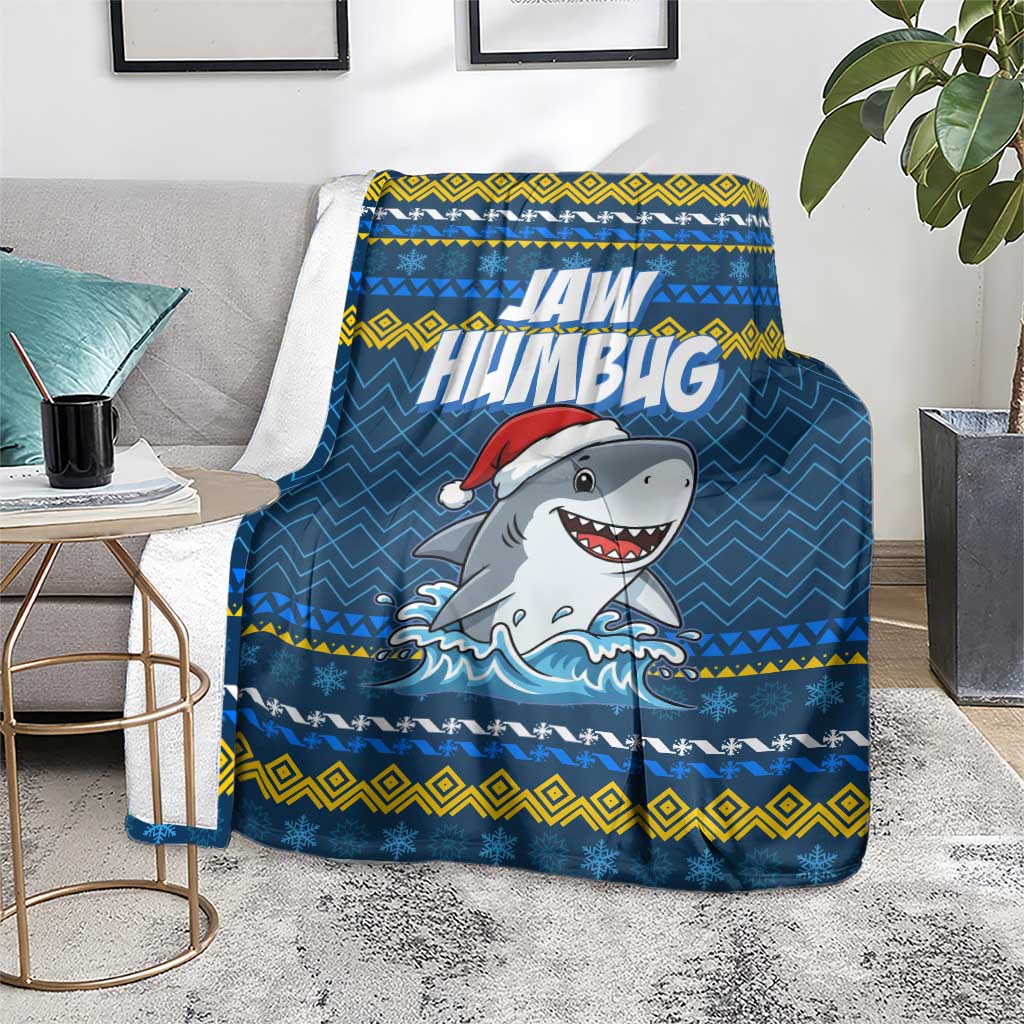 Christmas Jaw Humbug Blanket Xmas Holiday Patterns - Wonder Print Shop