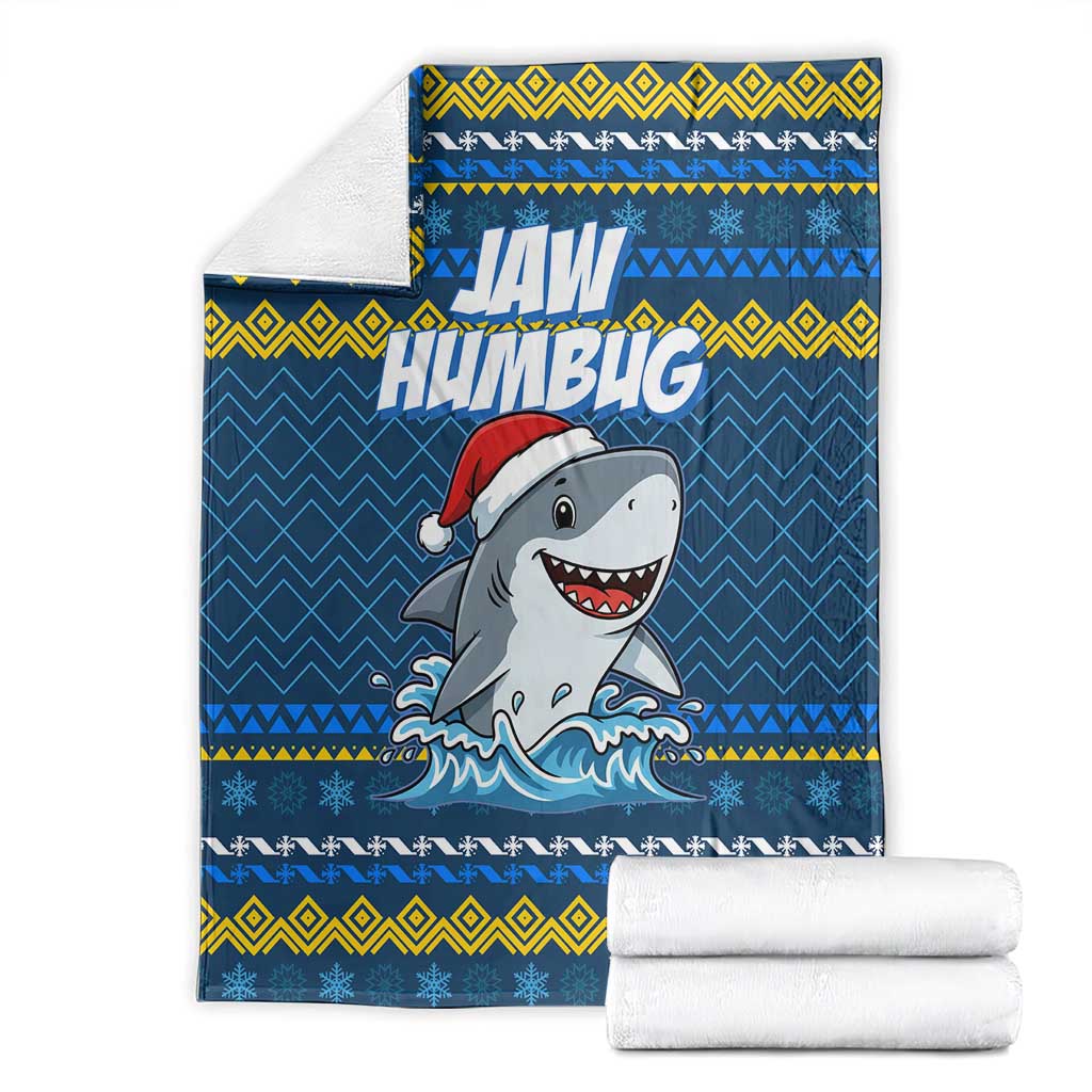 Christmas Jaw Humbug Blanket Xmas Holiday Patterns - Wonder Print Shop