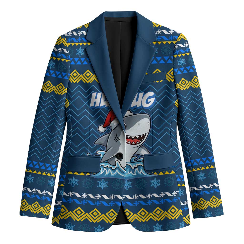Christmas Jaw Humbug Blazer Xmas Holiday Patterns - Wonder Print Shop