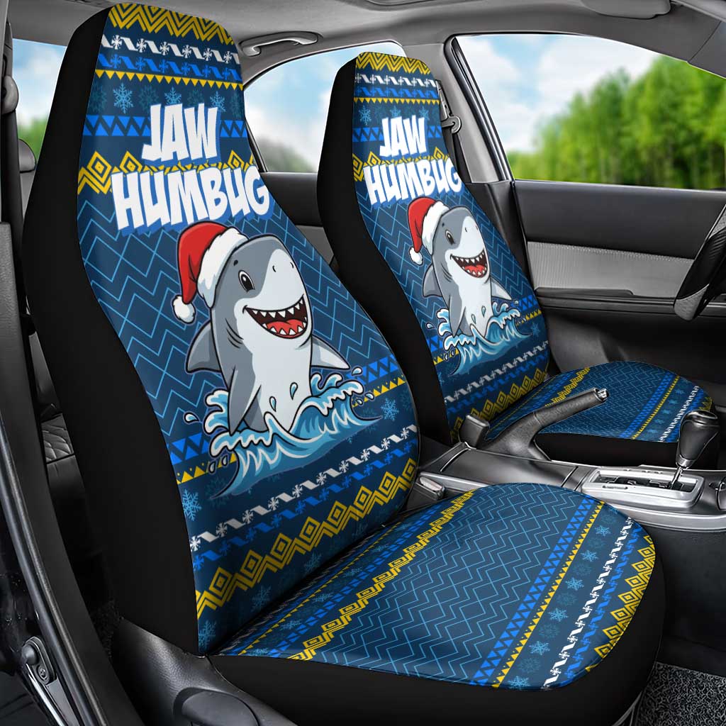 Christmas Jaw Humbug Car Seat Cover Xmas Holiday Patterns - Wonder Print Shop