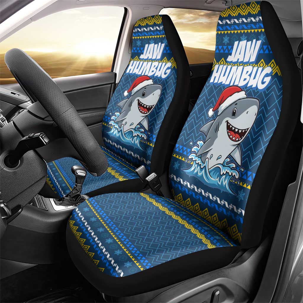 Christmas Jaw Humbug Car Seat Cover Xmas Holiday Patterns - Wonder Print Shop