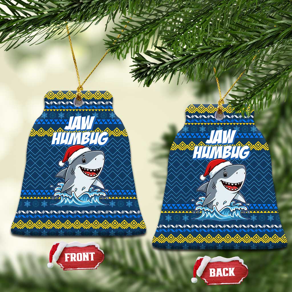 Christmas Jaw Humbug Ceramic Ornament Xmas Holiday Patterns - Wonder Print Shop
