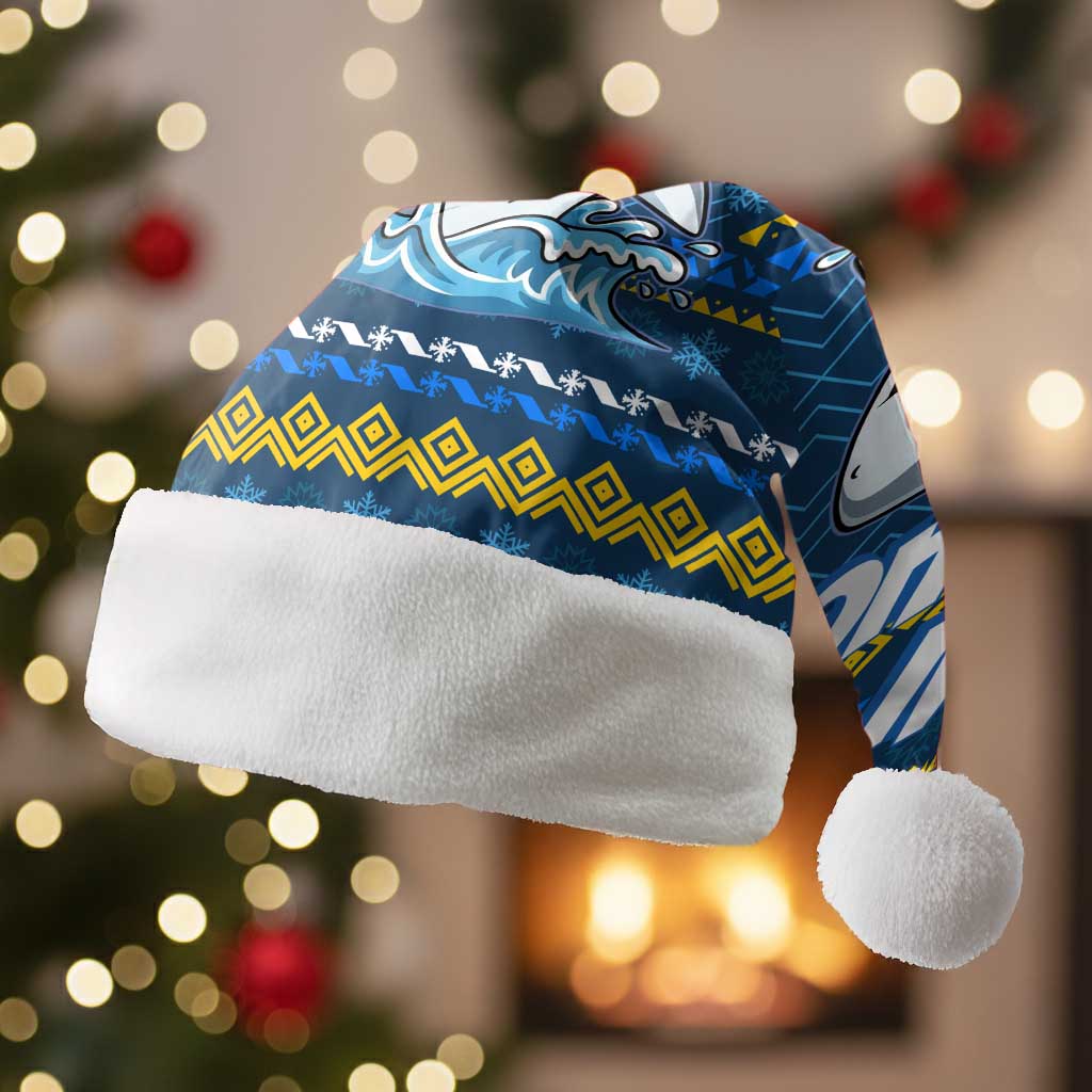Christmas Jaw Humbug Christmas Santa Hat Xmas Holiday Patterns - Wonder Print Shop