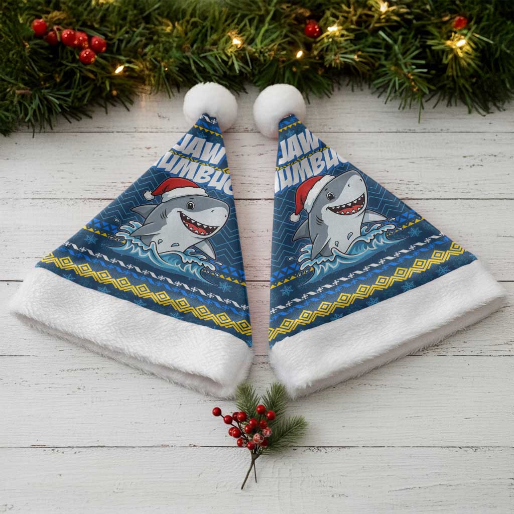 Christmas Jaw Humbug Christmas Santa Hat Xmas Holiday Patterns - Wonder Print Shop