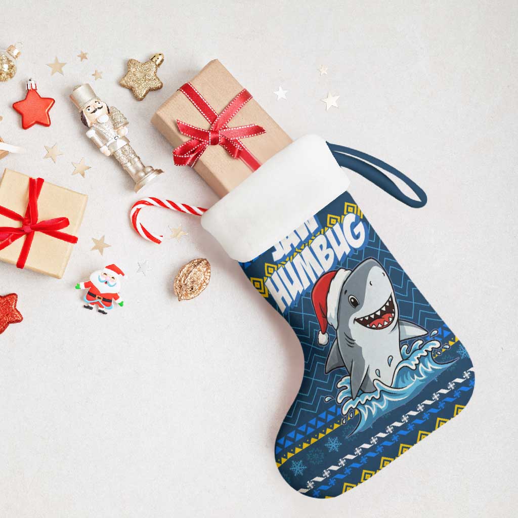 Christmas Jaw Humbug Christmas Stocking Xmas Holiday Patterns - Wonder Print Shop