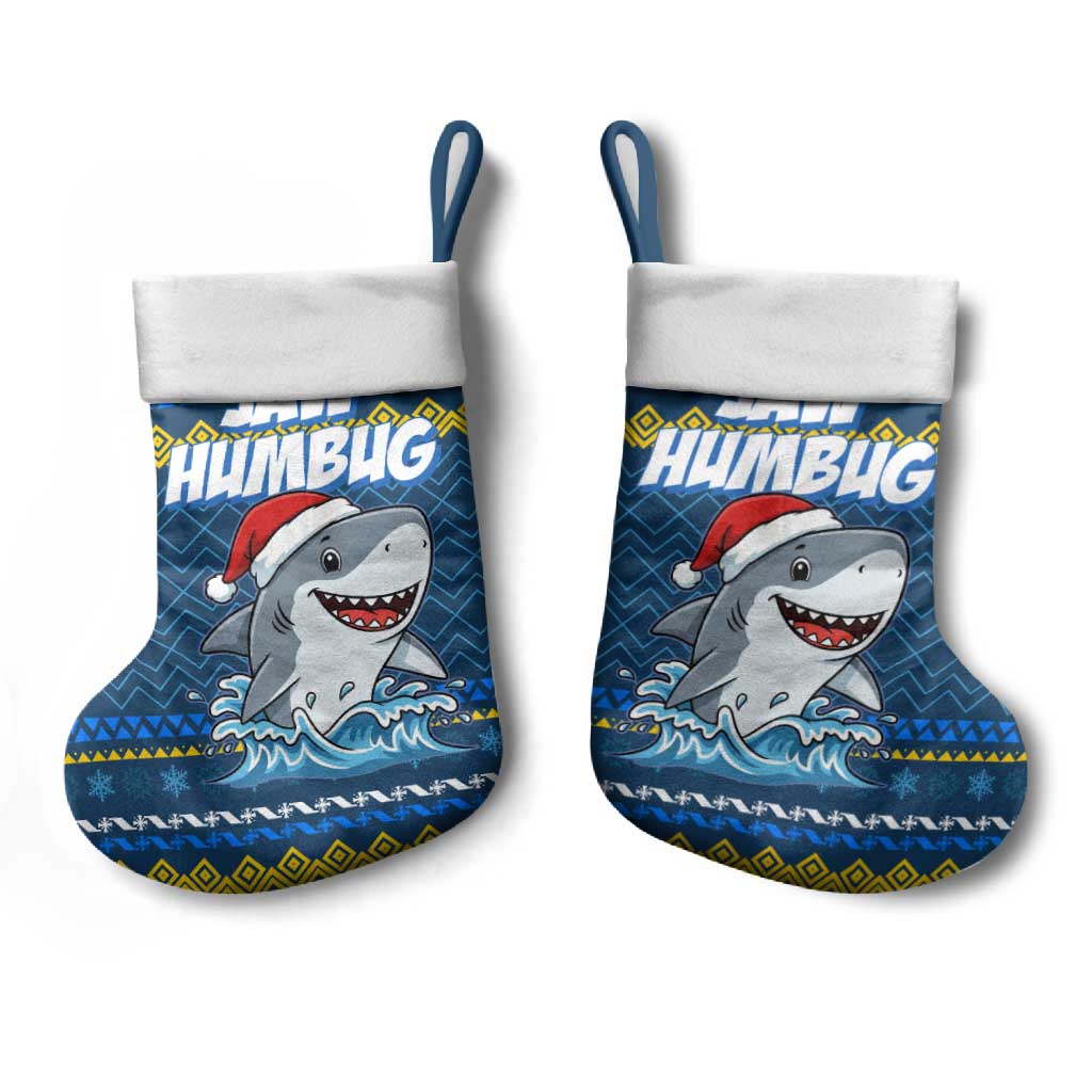 Christmas Jaw Humbug Christmas Stocking Xmas Holiday Patterns - Wonder Print Shop