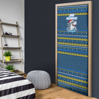 Christmas Jaw Humbug Door Cover Xmas Holiday Patterns - Wonder Print Shop