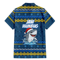 Christmas Jaw Humbug Family Matching Mermaid Dress and Hawaiian Shirt Xmas Holiday Patterns - Wonder Print Shop